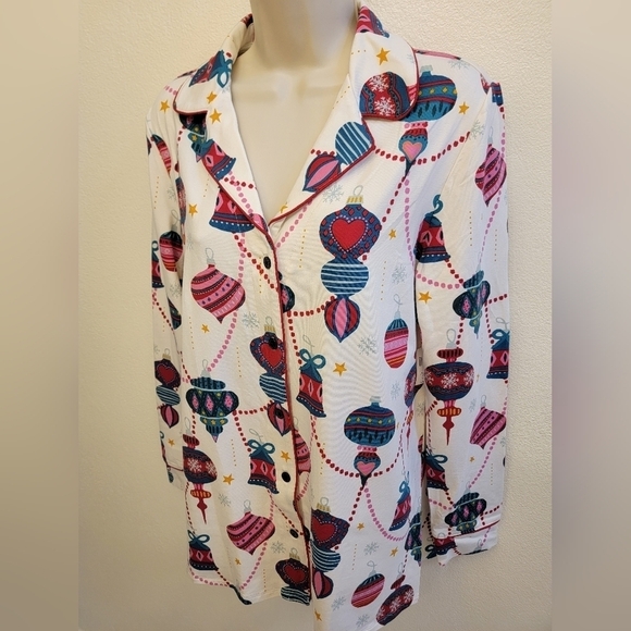 NWT Soma Long Sleeve Button Down Pajama Top (No Bottoms) - Picture 3 of 5